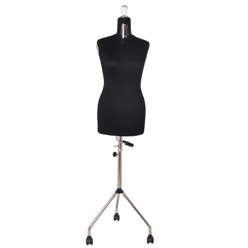 Tailor female bust in variable size 46-58 - base with wheels