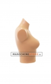 Female half bust for beachwear and underwear - skin tone