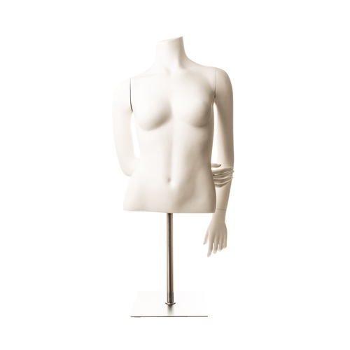 Busto donna con base da banco 