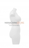 Plus size female white bust