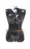 Busto donna sagoma nero