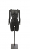 Super articulated modular woman mannequin with egg-head