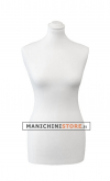 Busto donna bianco