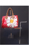 Bag height-adjustable holder display - chromed