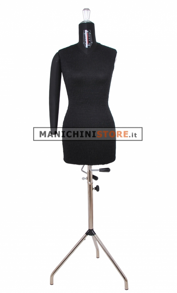 Female tailor bust variable size 42-54 with arm