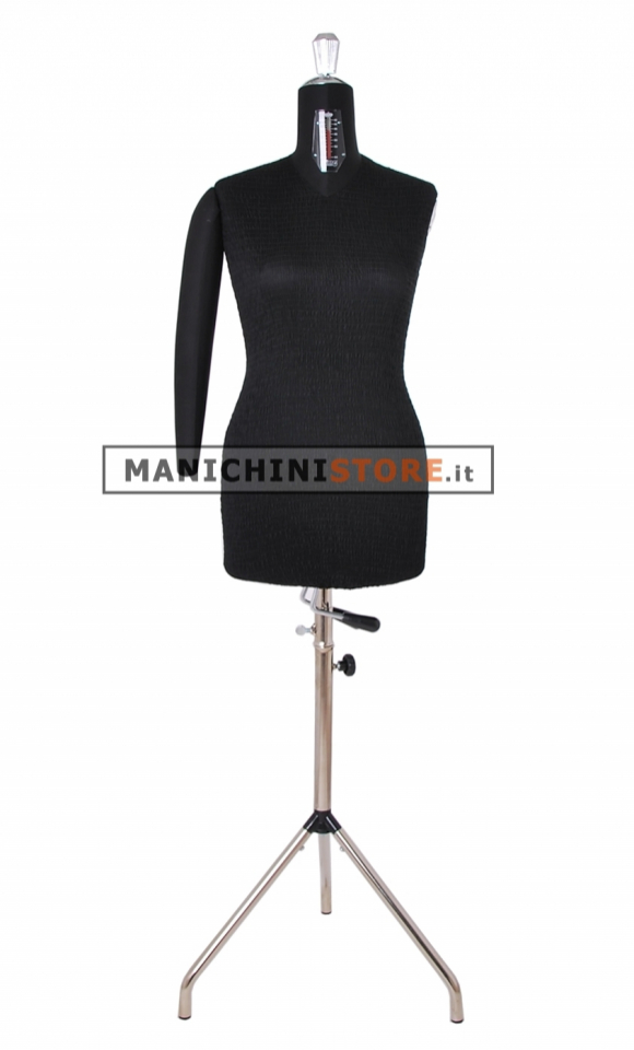 Female tailor bust variable size 46-58 with arm