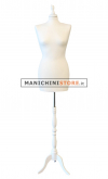 Busto donna total white TG.42