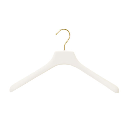 Hanger in white resin - 39x4,5 cm