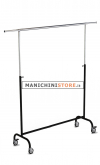 Stackable clothes rack with adjustable height