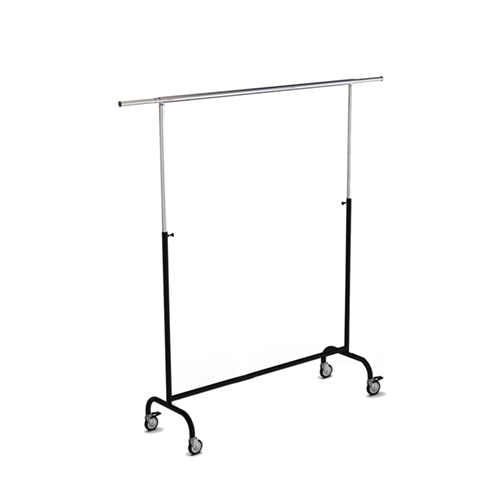 Stackable clothes rack with adjustable height