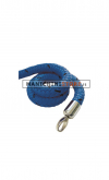 Blue rope - chrome-plated