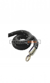 Black rope - chrome-plated