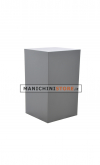 Plastic cube 60 concrete grey