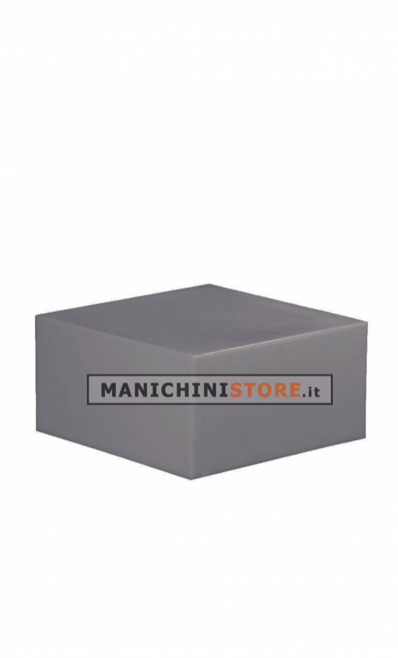 Cubo in plastica 20 - grigio cemento