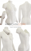 Professional female bust for e-commerce photos F33