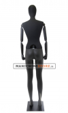 Female mannequin Plastic Lycra with wooden arms