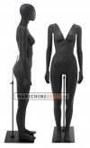 Super articulated modular woman mannequin with egg-head