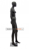 Egg head female mannequin - Lead color