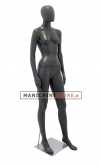 Egg head female mannequin - Lead color