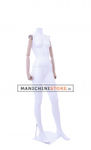 Ecowood female mannequin with wooden arms without head