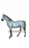 Fiberglass horse for window display