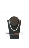 Medium anthracite grey display for necklaces