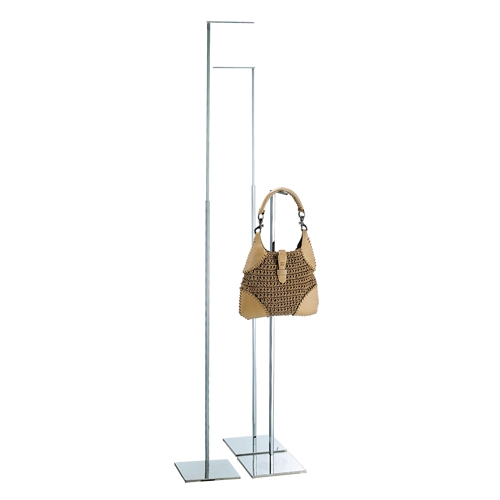 Height-adjustable steel accessories holder cod. 1398