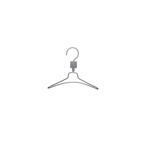 Child metal coat hanger 24 cm - aluminum