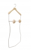 Clothes hanger for swimsuits and underwear