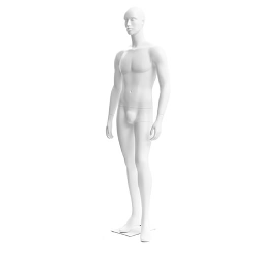 Male mannequin White Collection