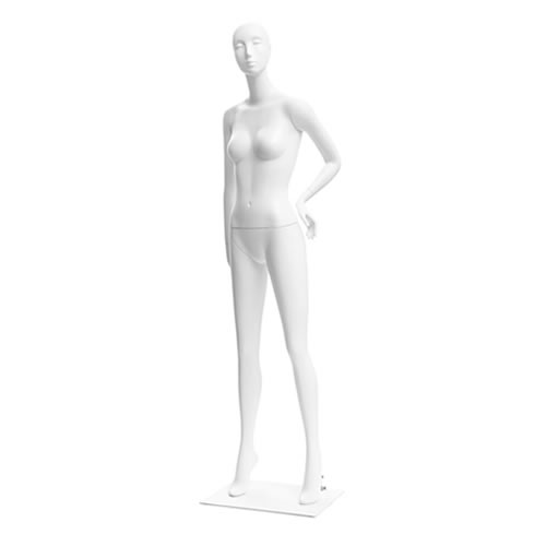 Rental of 1 female mannequin White Collection