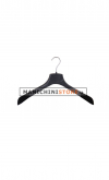 Coat hanger 38 x 4.5 cm - velvet shoulder