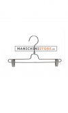 Metal clip hanger 35 cm - chromed