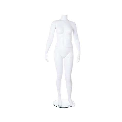 Comfortable female mannequin silhouette