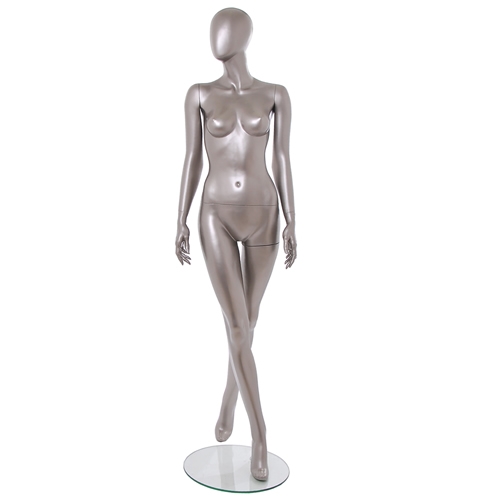 Female egg head mannequin - Vogue 8 TU NICHEL