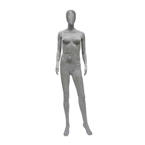 Female mannequin 3 with egg head - casual