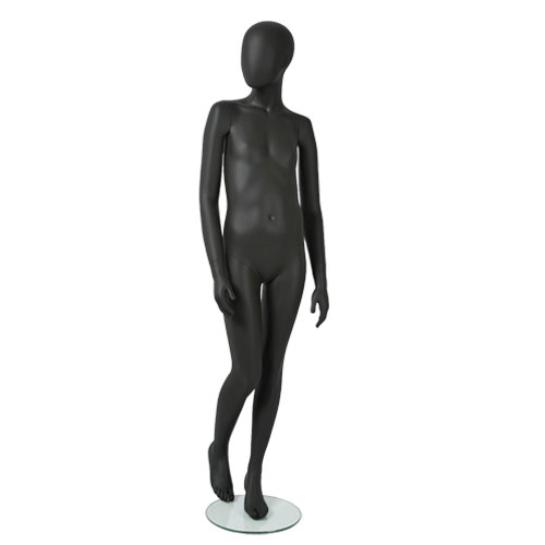 14 years old girl mannequin - anthracite grey