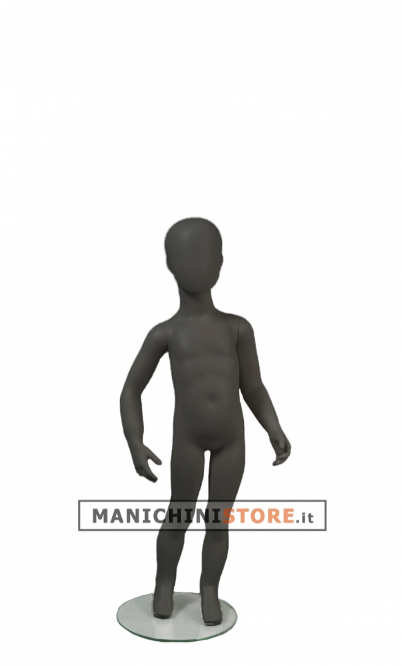 2 years old child mannequin - anthracite grey