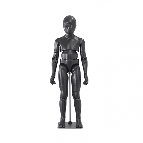 Articulated children mannequin - Black