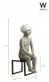 CHILD MANNEQUIN COLLECTION 38 - 2 YEARS OLD - 2D