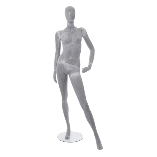 female mannequin 6 with egg head - casual