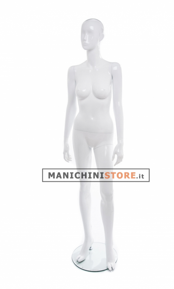 Female mannequin Chance - 2A Glossy White