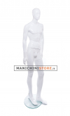 Manichino uomo Ch - 31M Bianco Lucido