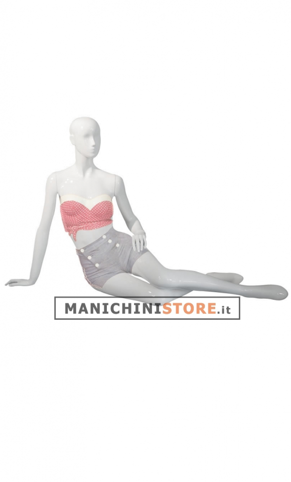 Female mannequin Chance - 258 Glossy White