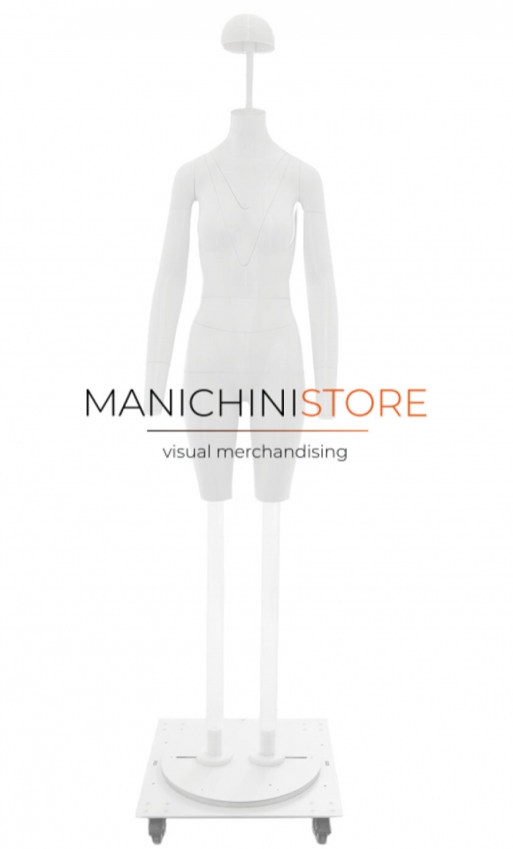 Professional female mannequin for e-commerce photos F22