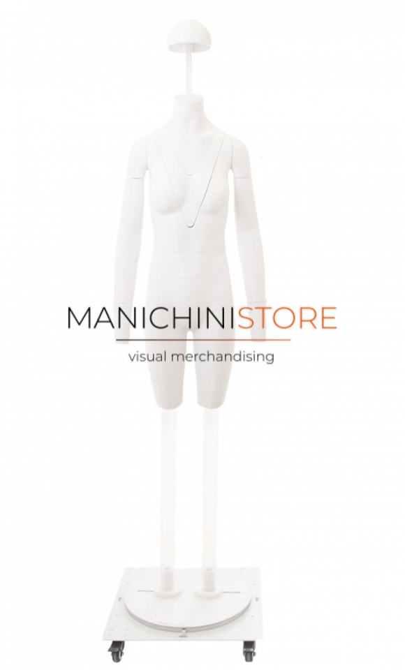 Professional female mannequin for e-commerce photos F12-34