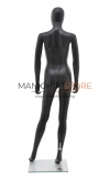 Rental of 1 female mannequin with egg head - black