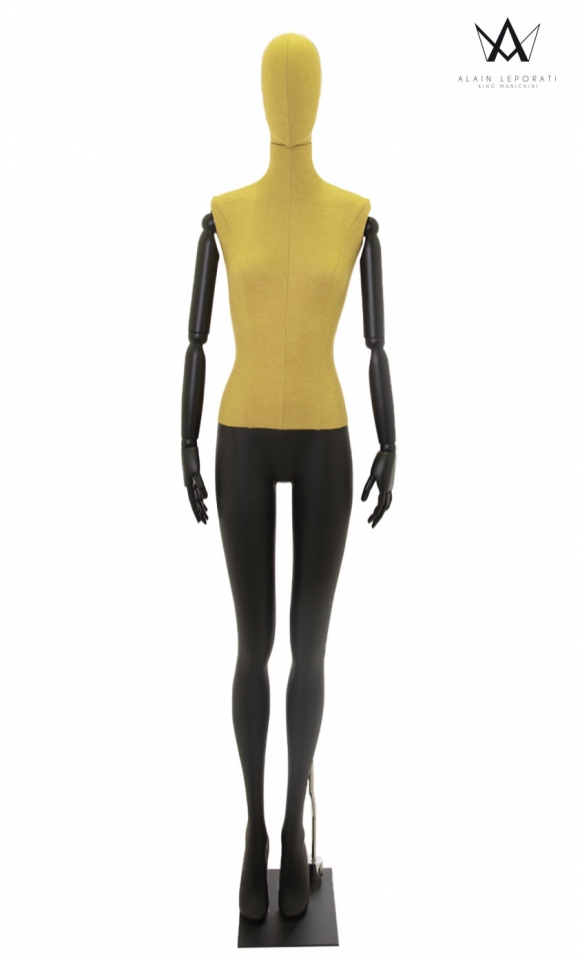 Woman Mannequin Pastello Collection - Golden Yellow