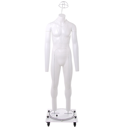 Professional male mannequin for e-commerce photos