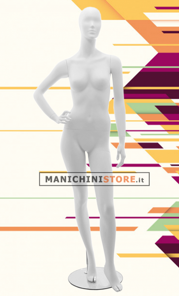 Ruby female mannequin - 9LS Matt White